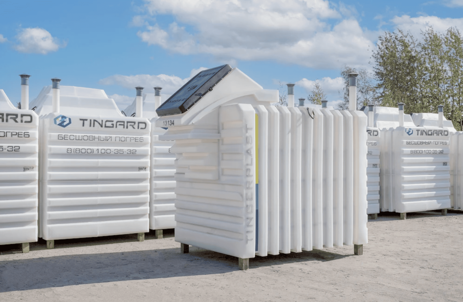 Пластиковые погреба